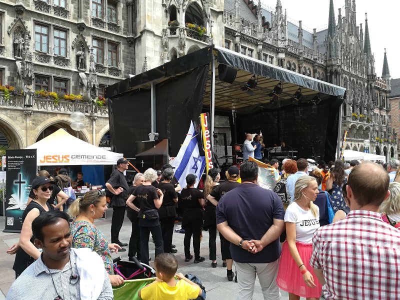 Marienplatz, München (27.07.2019)