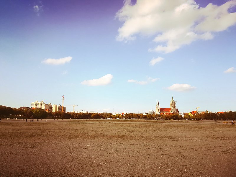 Oktoberfest München 2020 – die Theresienwiese am 14.09.2020