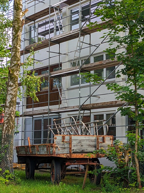 Altes Eisen trägt neues Eisen (Haar, 2025).