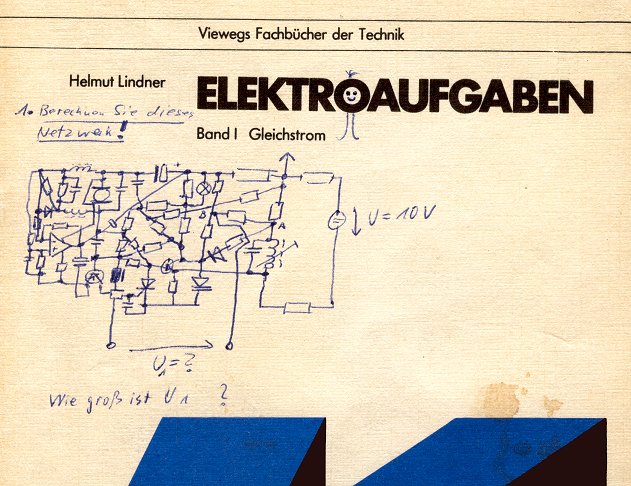 »Berechnen Sie dieses Netzwerk!« - So spannend waren die Vorlesungen in Elektrotechnik an der Fachhochschule Köln 1990.😁
