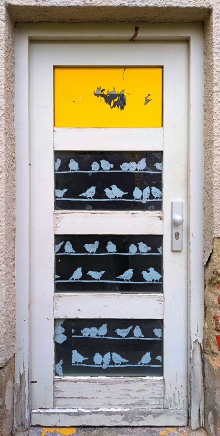 Hier ging es mal zu den Postfächern der inzwischen geschlossenen Postfiliale in Haar (2024).