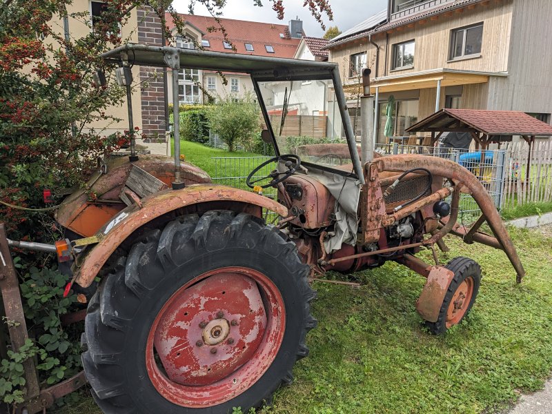 Armer kleiner Ex-Traktor in Lindau (2025).